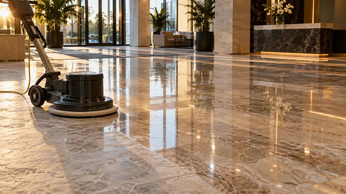 Marble and Stone Floor Care by Cleaner Living Services