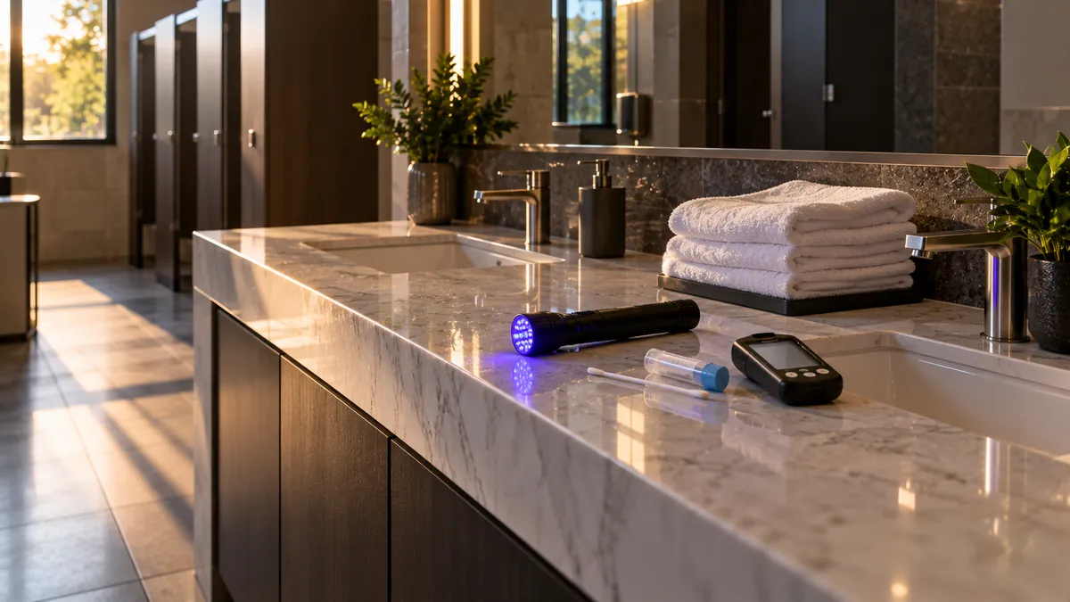 Surface Cleaning Testing by Cleaner Living Services